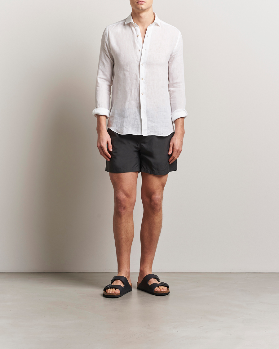 Hombres | Bañadores | Colorful Standard | Classic Organic Swim Shorts Lava Grey