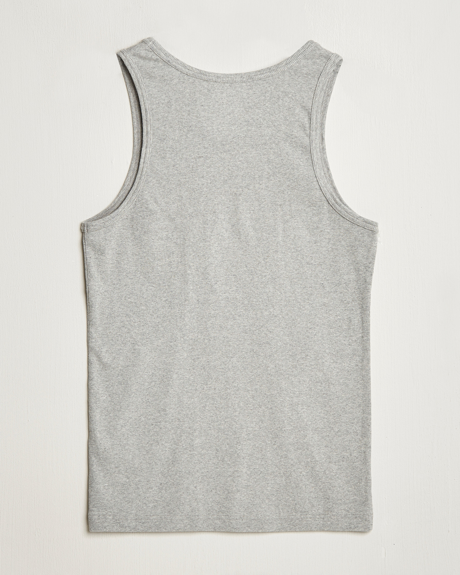 Hombres | Camisetas | Colorful Standard | Organic Rib Tank Top Heather Grey