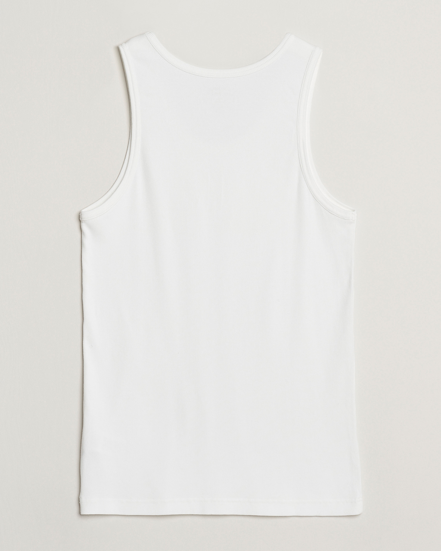 Hombres | Camisetas | Colorful Standard | Organic Rib Tank Top Optical White