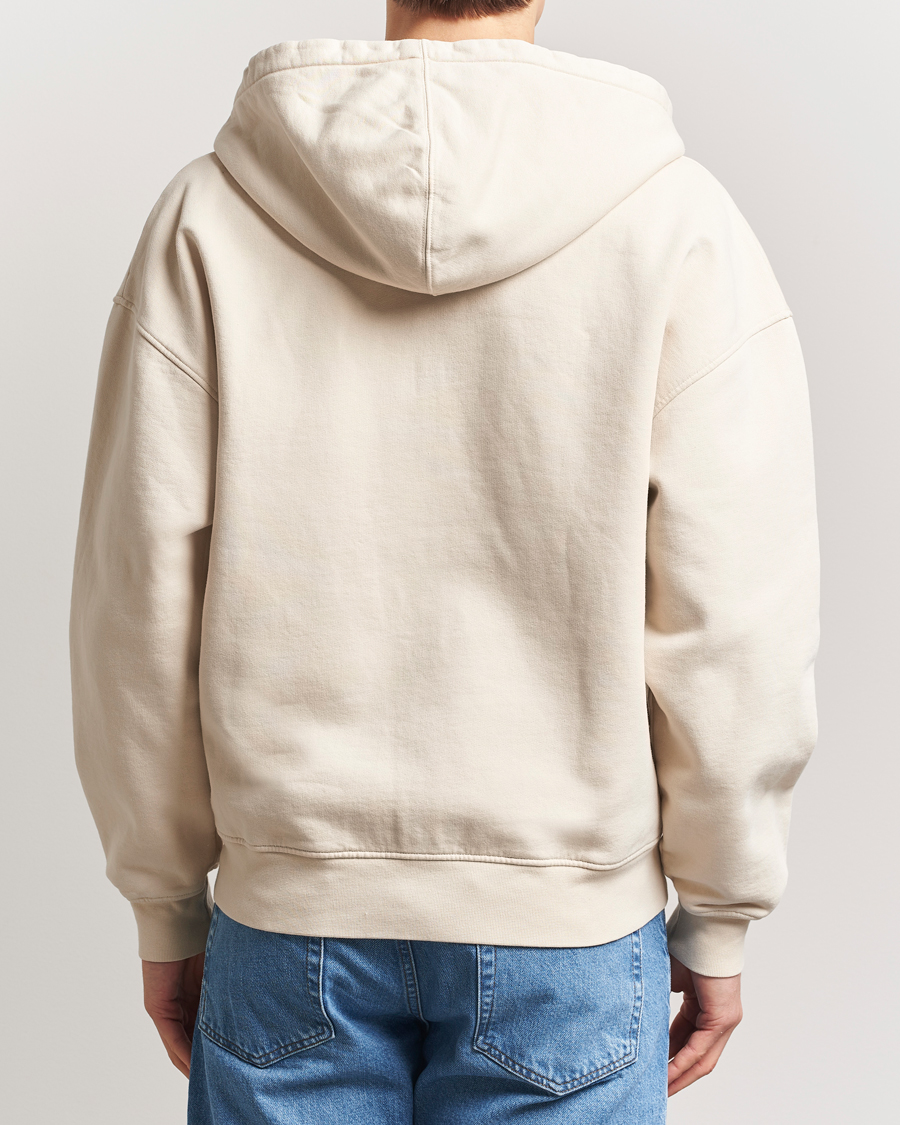 Hombres | Jerséis y prendas de punto | Colorful Standard | Organic Full Zip Hoodie Ivory White