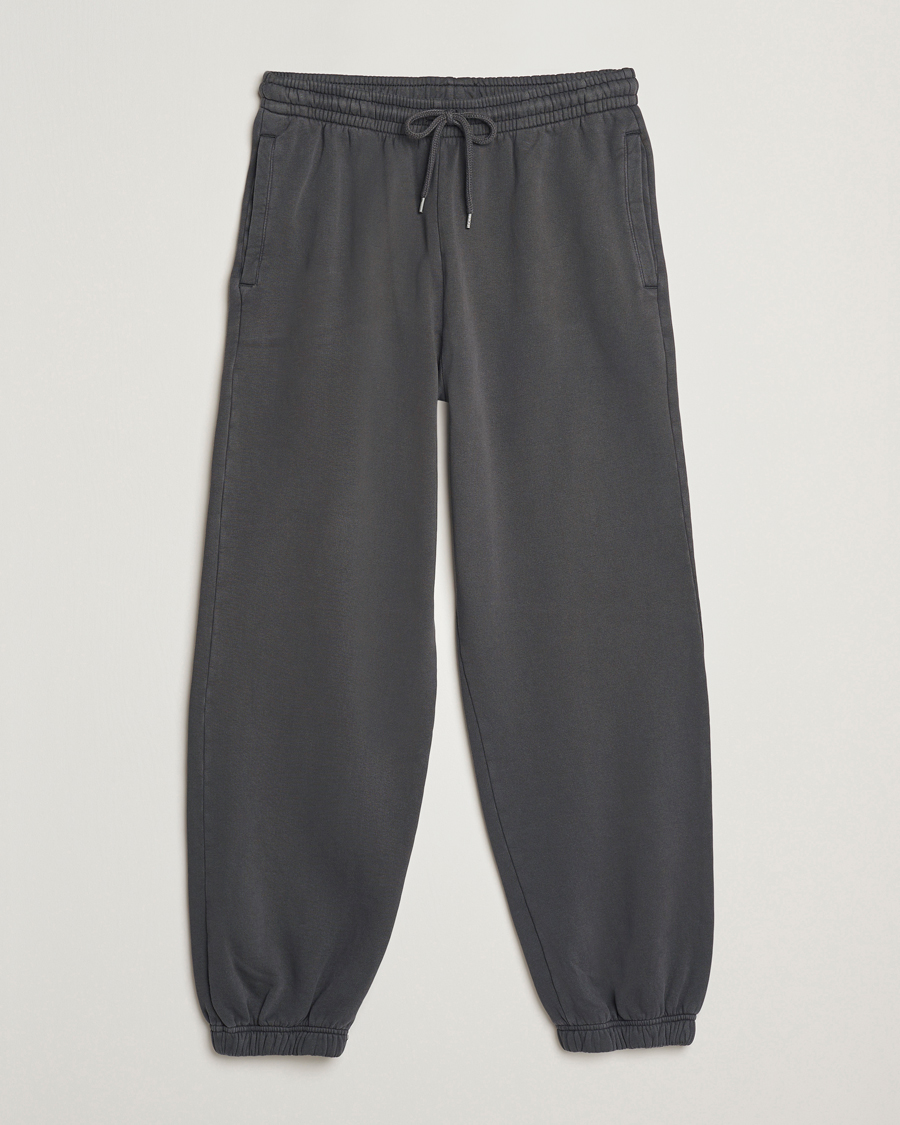 Hombres | Pantalones | Colorful Standard | Classic Organic Sweatpants Lava Grey