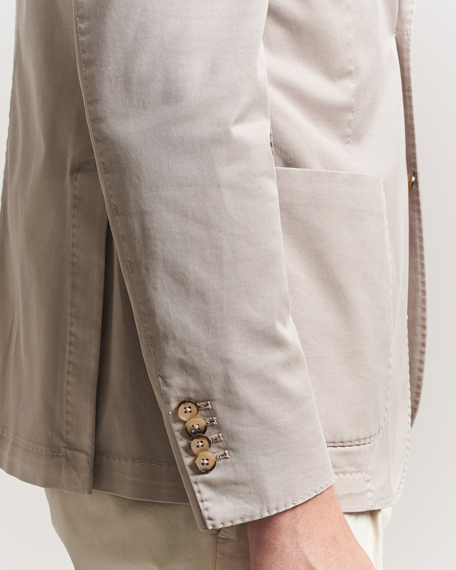 Hombres | Blazers | L.B.M. 1911 | Jack Regular Fit Cotton Stretch Blazer Beige