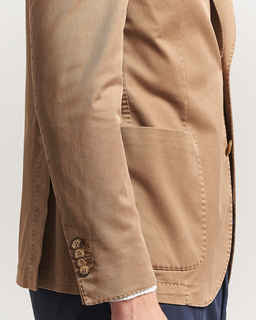 Hombres | Blazers | L.B.M. 1911 | Jack Regular Fit Cotton Stretch Blazer Taupe
