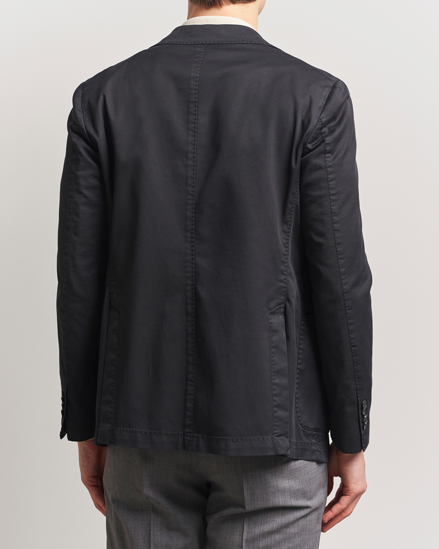 Hombres | Blazers | L.B.M. 1911 | Jack Regular Fit Cotton Stretch Blazer Black