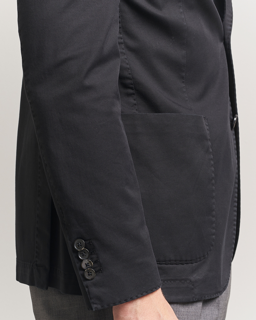 Hombres | Blazers | L.B.M. 1911 | Jack Regular Fit Cotton Stretch Blazer Black