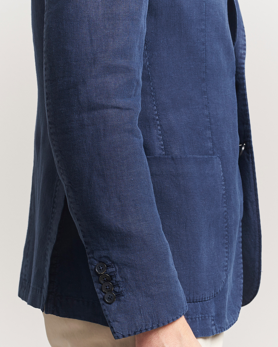 Hombres | Blazers | L.B.M. 1911 | Jack Regular Fit Linen Blazer Navy