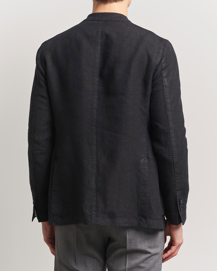 Hombres | Blazers | L.B.M. 1911 | Jack Regular Fit Linen Blazer Black
