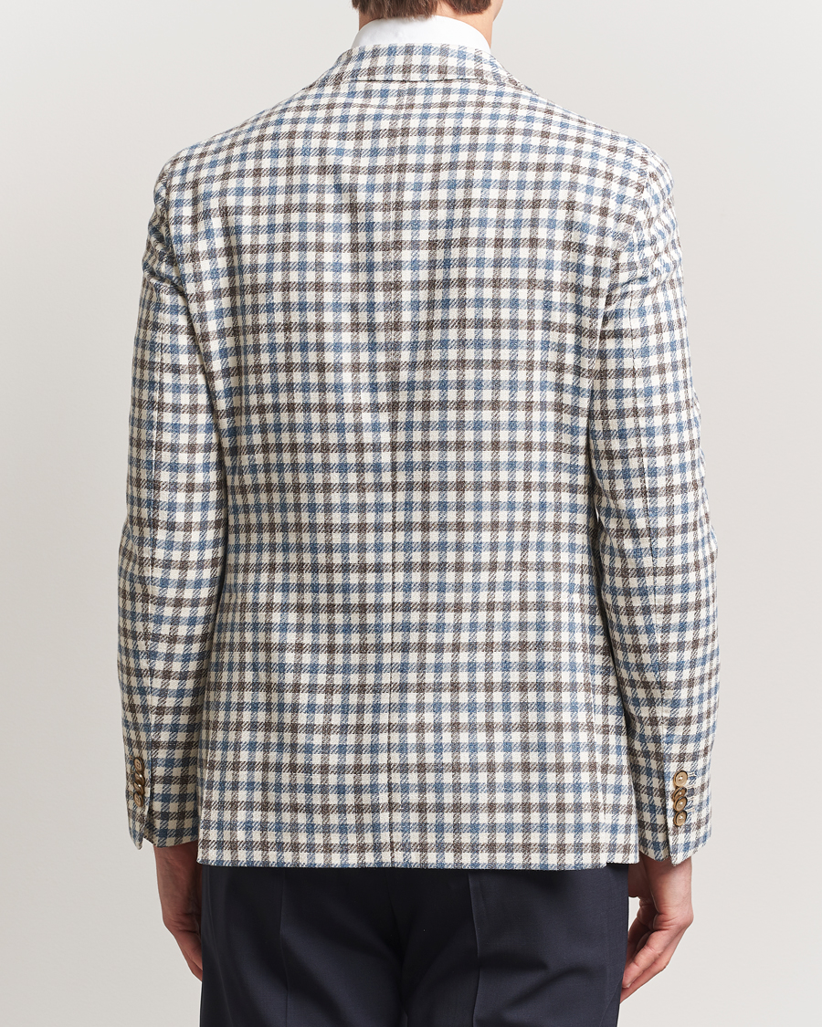 Hombres | Blazers | L.B.M. 1911 | Jack Regular Fit Checked Blazer Blue/Brown