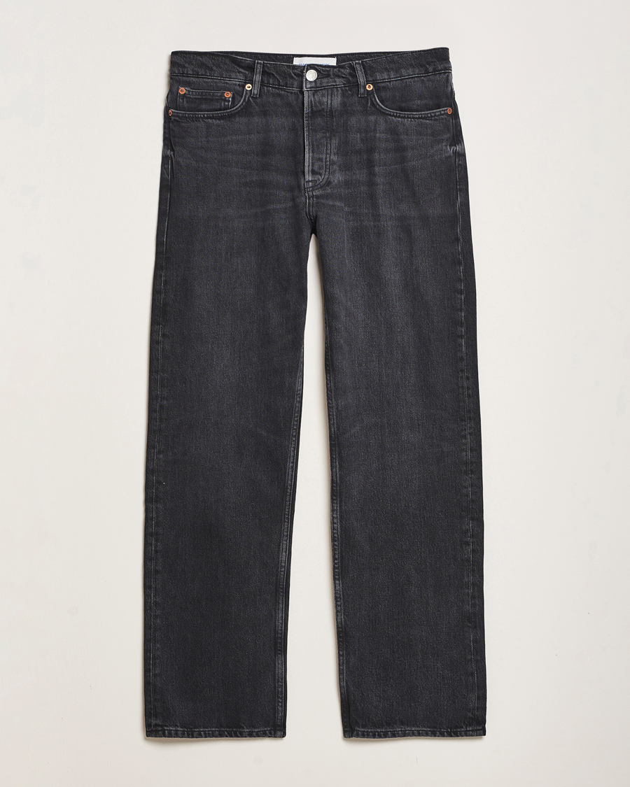 Hombres | Pantalones | Samsøe Samsøe | Eddie Regular Fit Jeans Black Blizzard