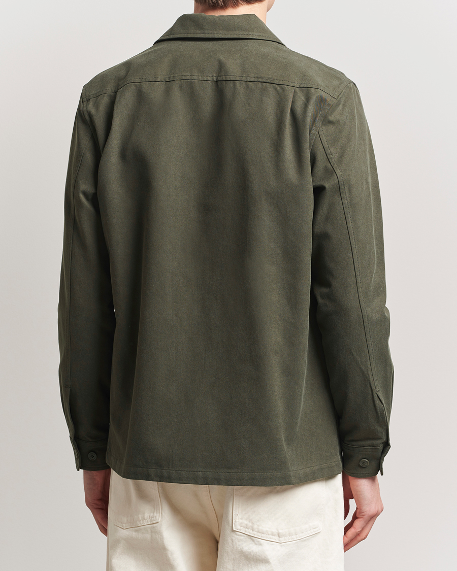 Hombres | Camisas | Samsøe Samsøe | Sataka Overshirt Forest Night