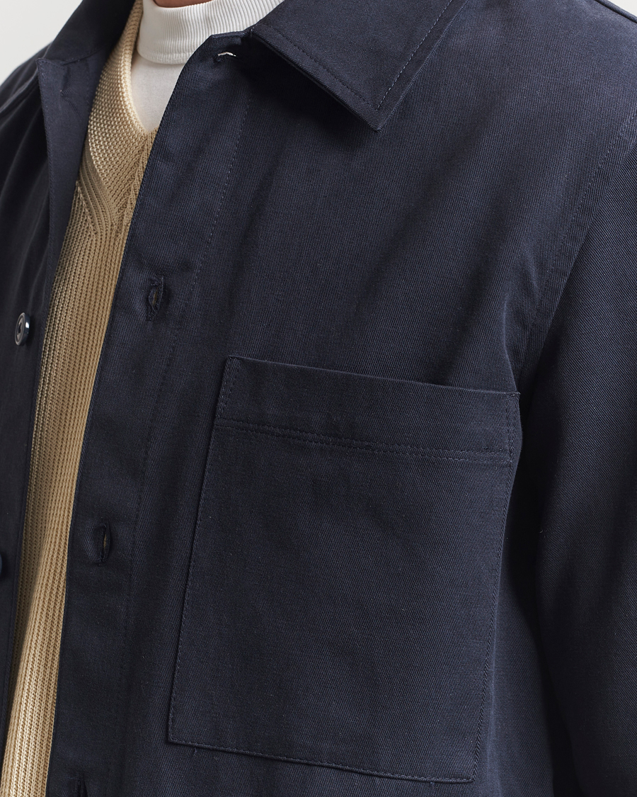 Hombres | Camisas | Samsøe Samsøe | Sataka Overshirt Salute Blue