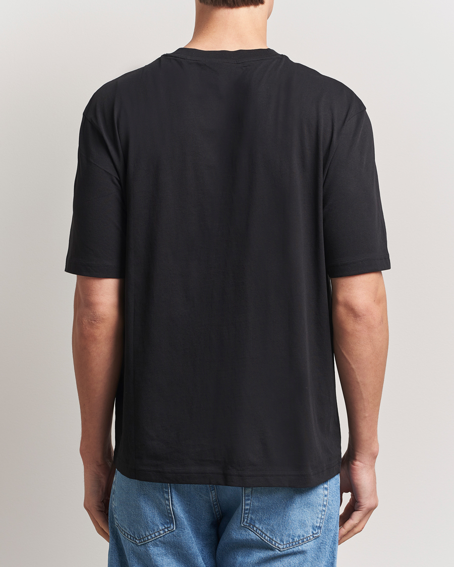 Hombres | Camisetas | HUGO | Nugibol 3D Logo Crew Neck T-Shirt Black