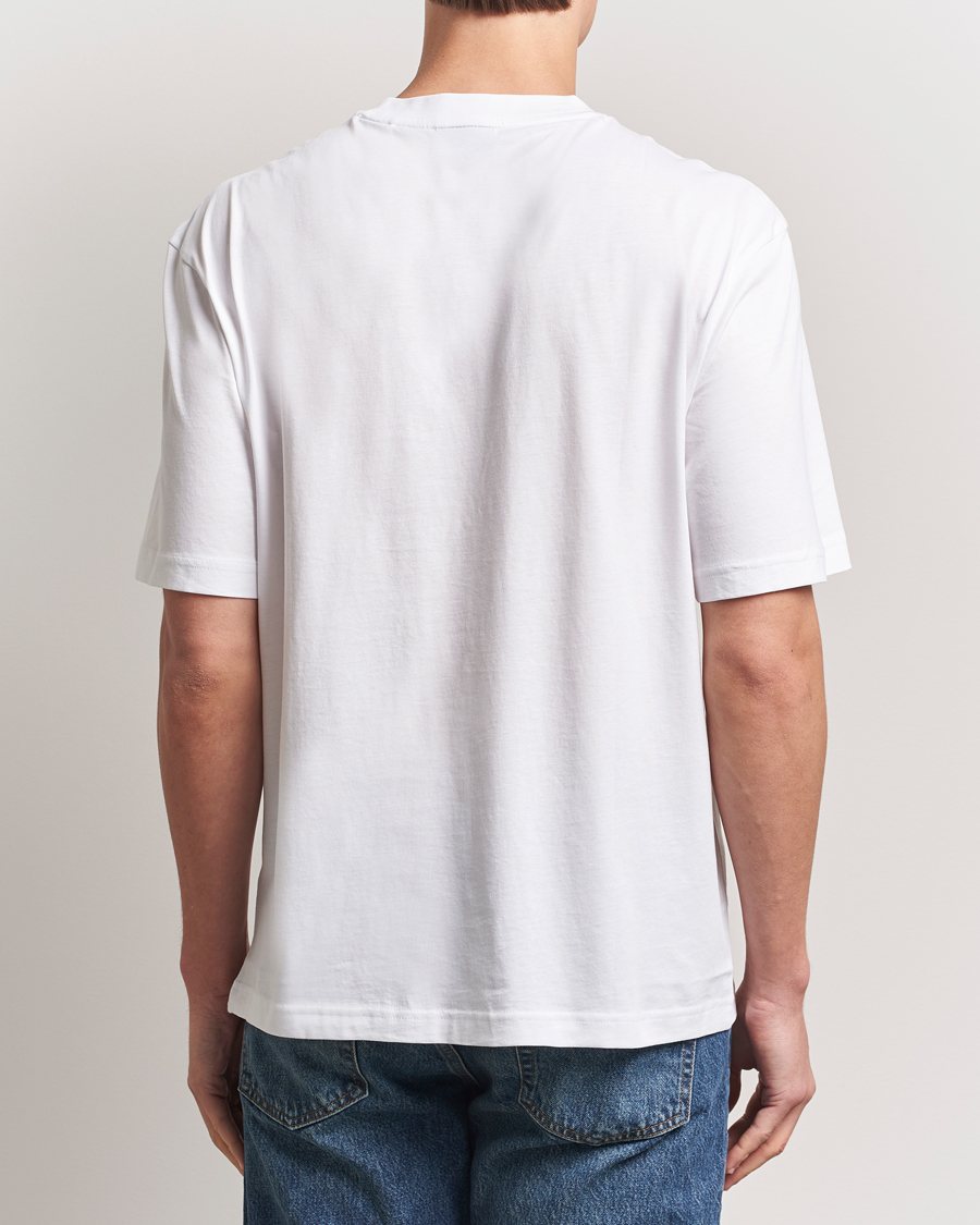 Hombres | Camisetas | HUGO | Nugibol 3D Logo Crew Neck T-Shirt White