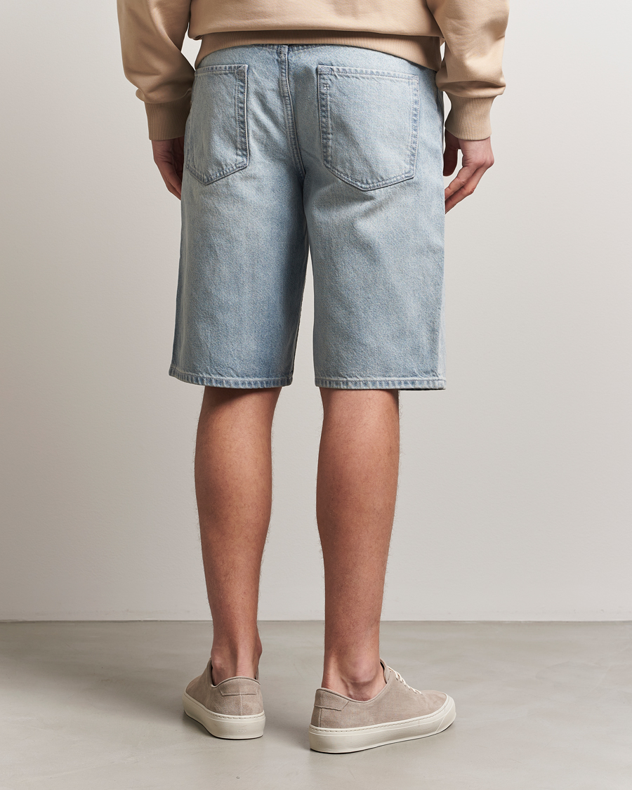 Hombres | Pantalones cortos | HUGO | Skate Denim Shorts Light Blue