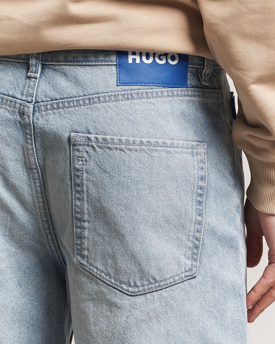 Hombres | Pantalones cortos | HUGO | Skate Denim Shorts Light Blue