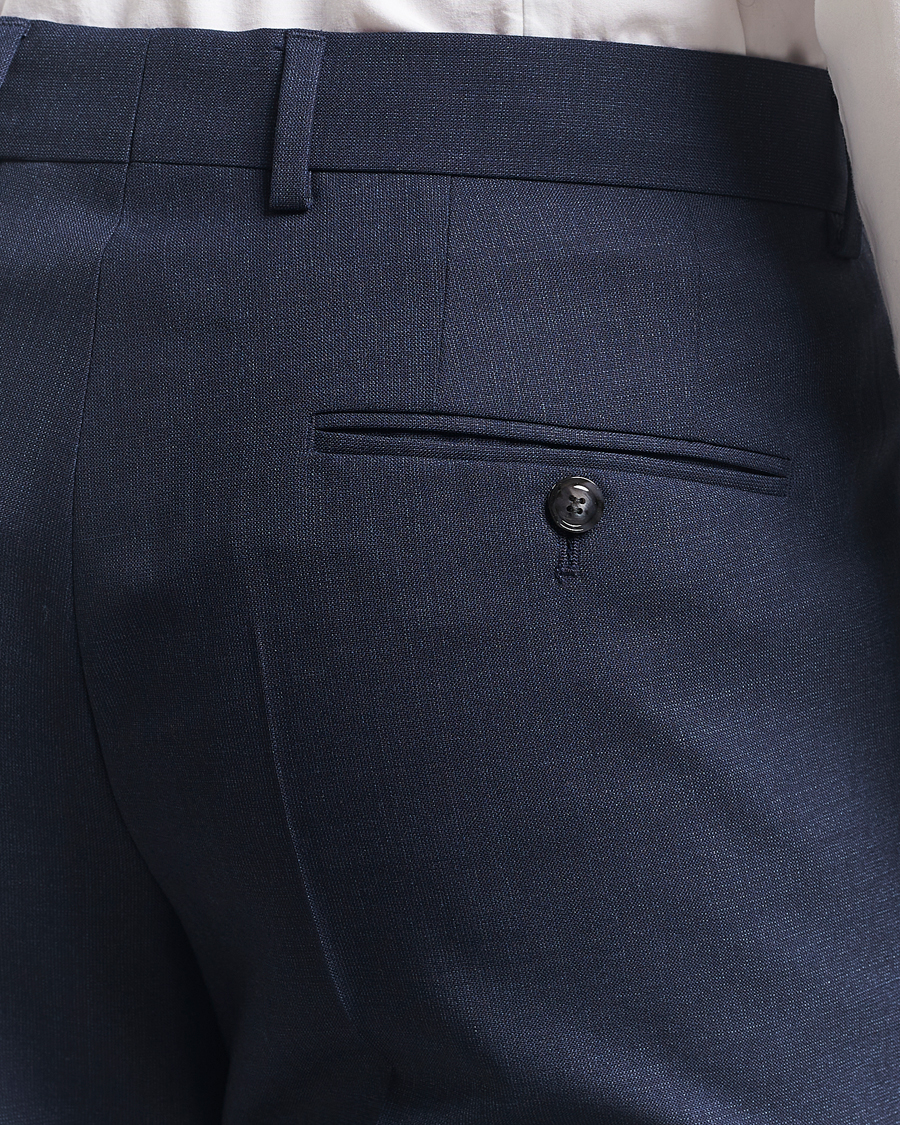 Hombres | Trajes | BOSS BLACK | Huge Wool Double Breasted Suit Navy