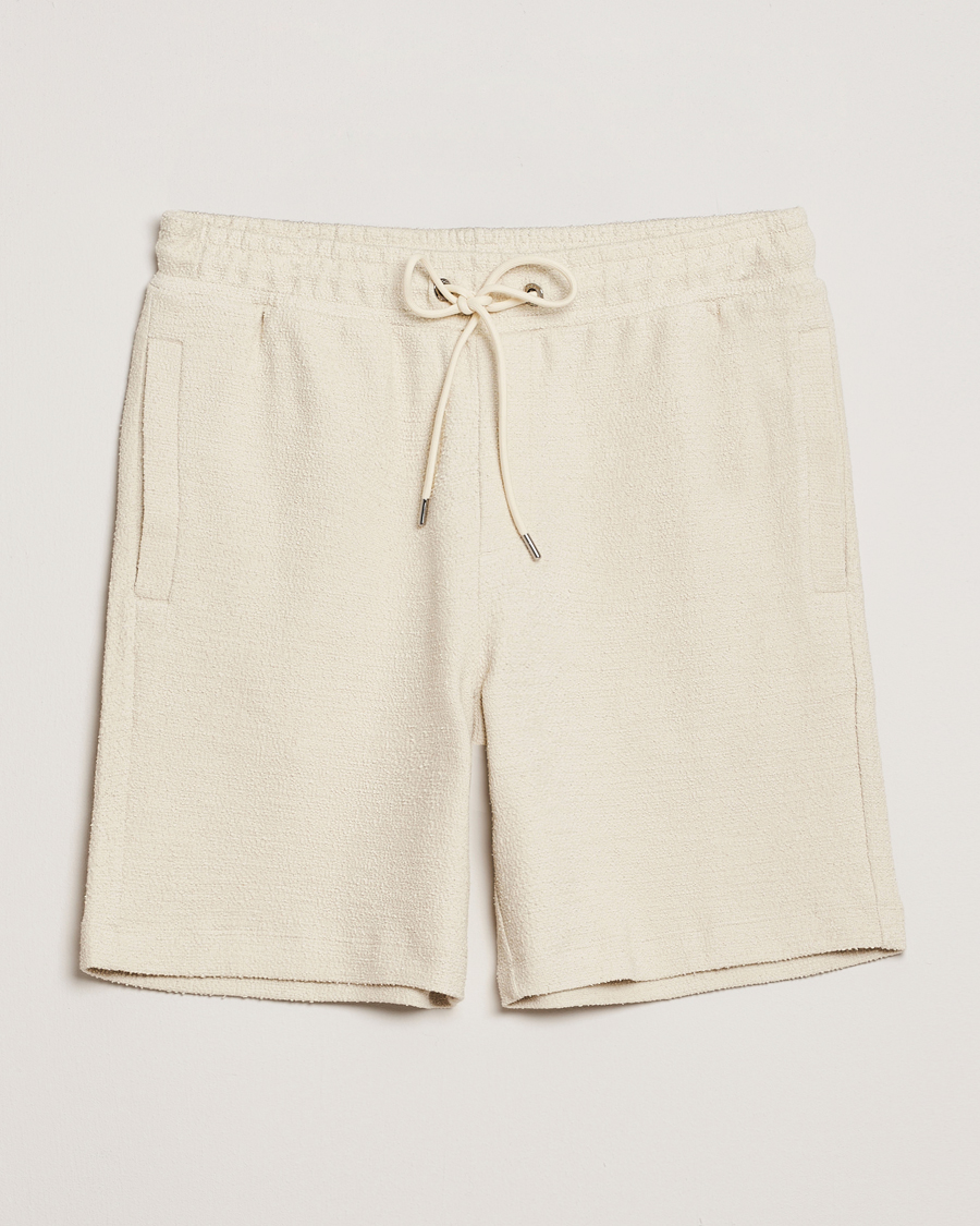 Hombres | Pantalones cortos | BOSS BLACK | Leoni Terry Sweatshorts Open White