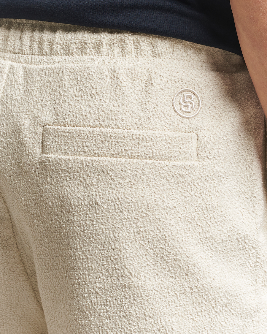 Hombres | Pantalones cortos | BOSS BLACK | Leoni Terry Sweatshorts Open White