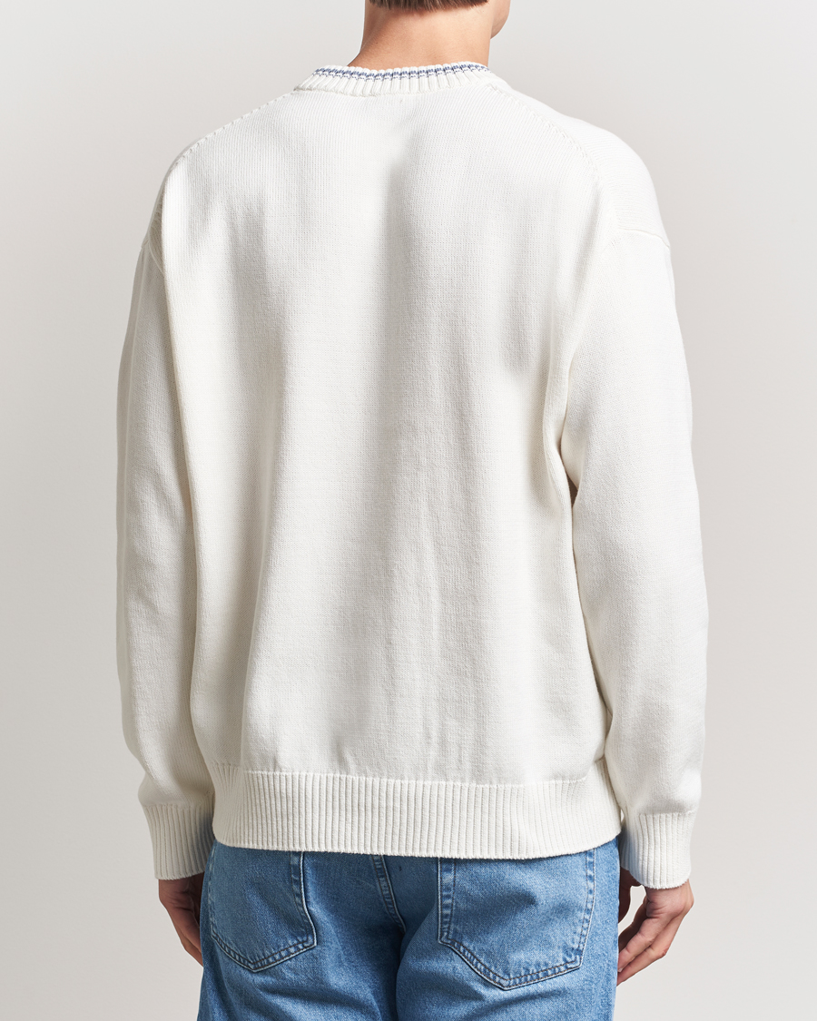 Hombres | Jerséis y prendas de punto | BOSS ORANGE | Klubfish Printed Crew Neck Sweater Natural