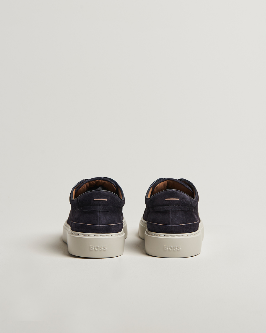 Hombres | Zapatillas | BOSS CAMEL | Gary Suede Sneaker Dark Blue