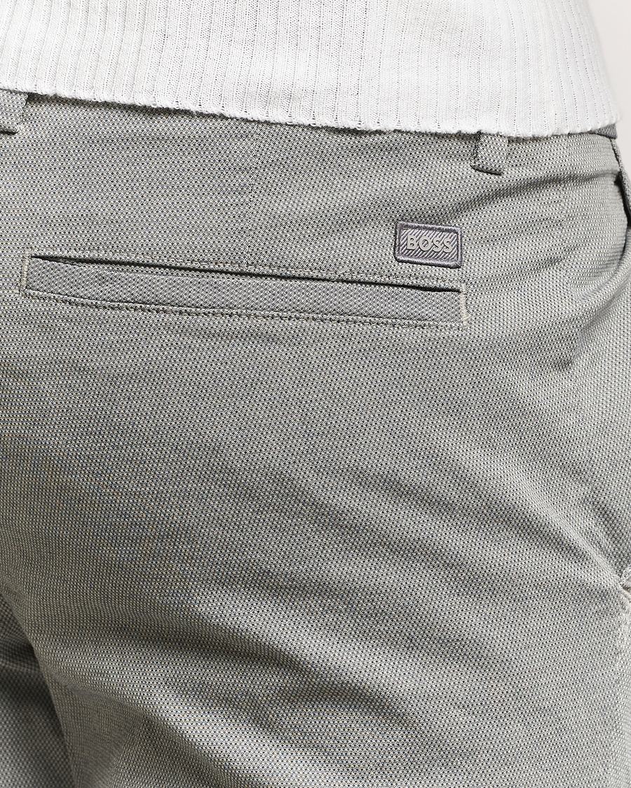 Hombres | Pantalones | BOSS BLACK | Kaiton Structured Cotton Pants Open White