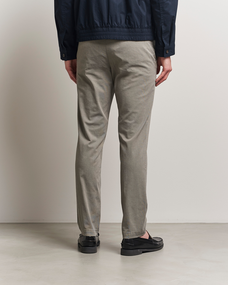 Hombres | Pantalones | BOSS BLACK | Kaiton Structured Cotton Pants Light Beige