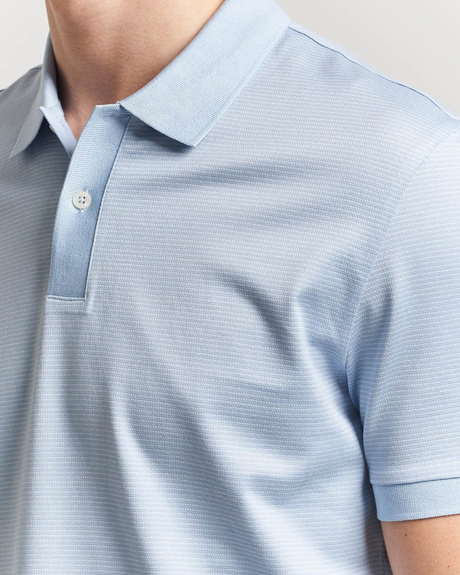 Hombres | Polos | BOSS BLACK | Parlay Jersey Polo Light Blue