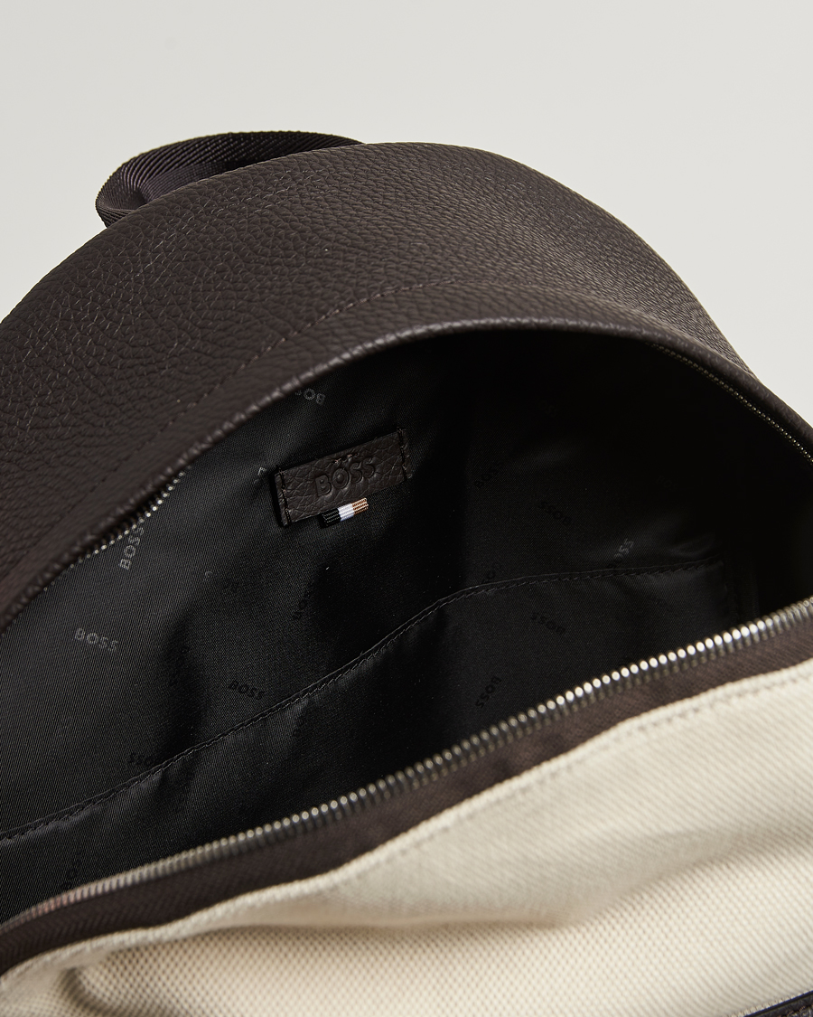 Hombres | BOSS BLACK Canvas Backpack Natural | BOSS BLACK | Canvas Backpack Natural