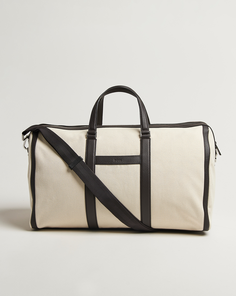 Hombres | BOSS BLACK Canvas Holdall Natural | BOSS BLACK | Canvas Holdall Natural