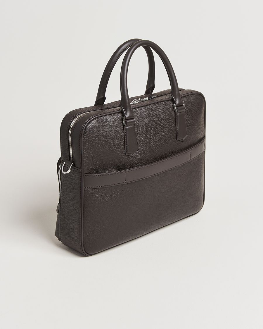 Hombres | BOSS BLACK Crosstown Document Case Dark Brown | BOSS BLACK | Crosstown Document Case Dark Brown