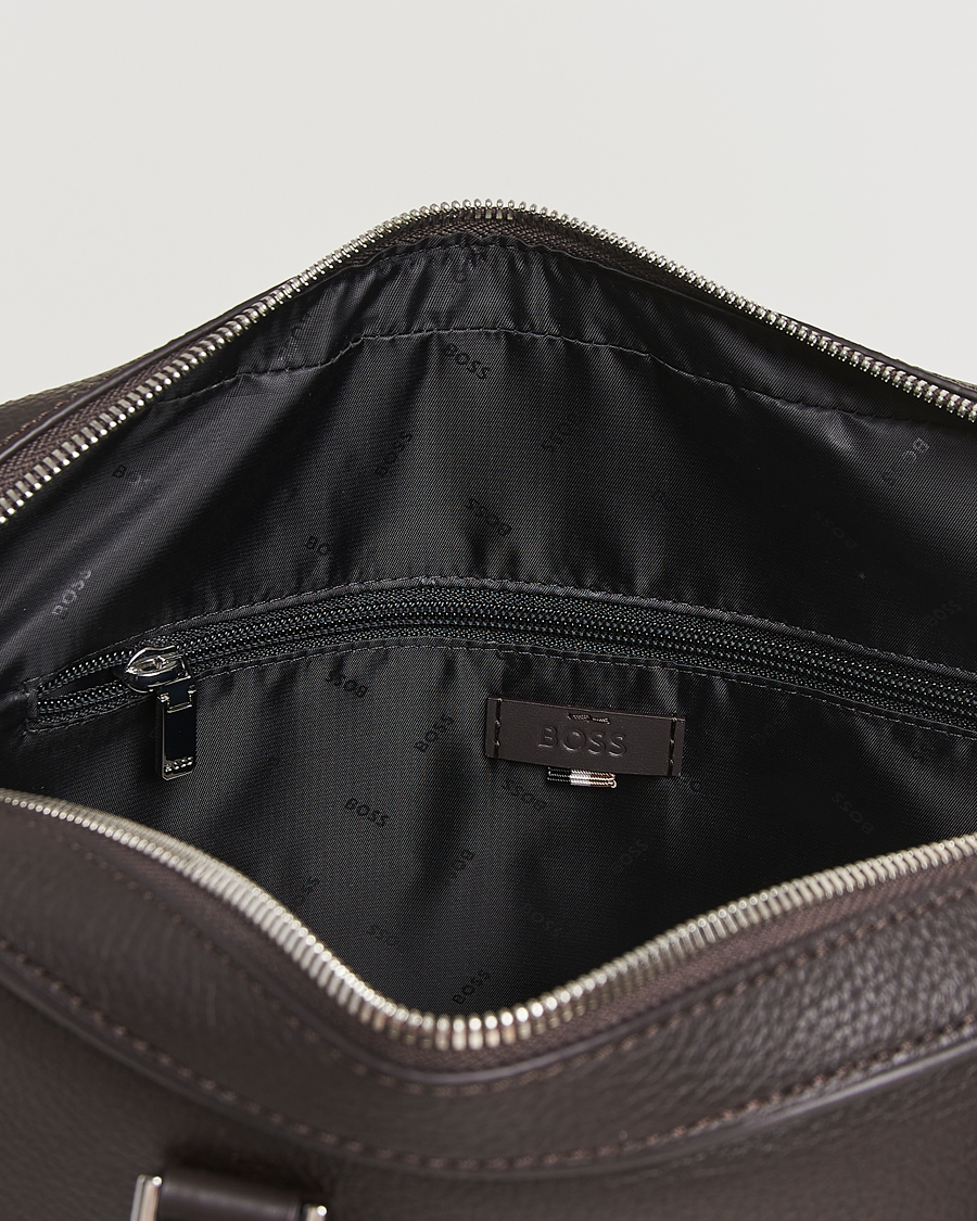 Hombres | BOSS BLACK Crosstown Document Case Dark Brown | BOSS BLACK | Crosstown Document Case Dark Brown