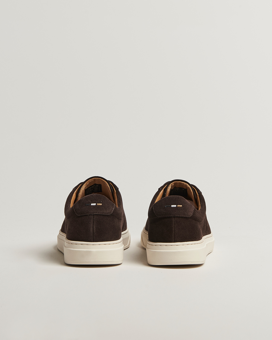 Hombres | BOSS BLACK Kieran Suede Sneaker Dark Brown | BOSS BLACK | Kieran Suede Sneaker Dark Brown