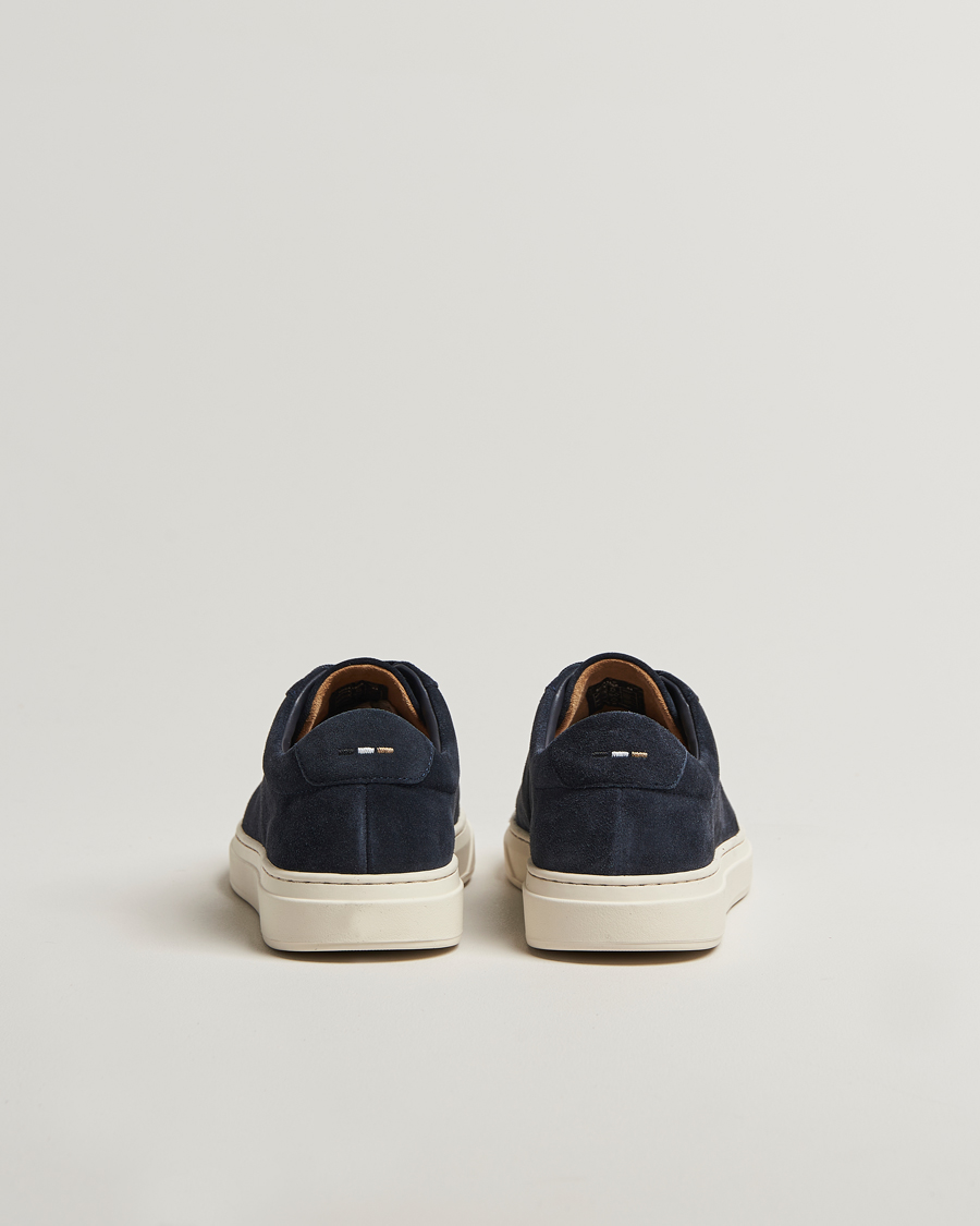 Hombres | BOSS BLACK Kieran Suede Sneaker Dark Blue | BOSS BLACK | Kieran Suede Sneaker Dark Blue