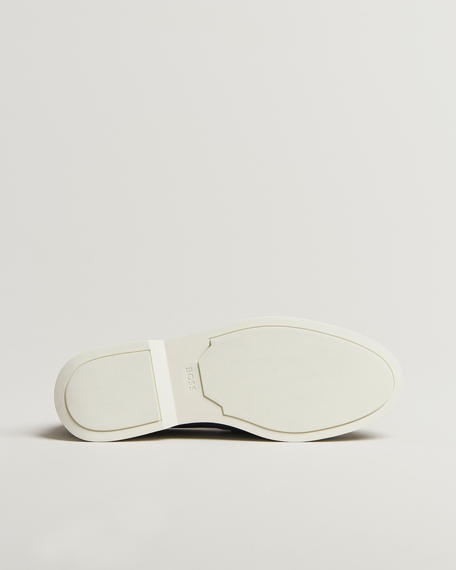 Hombres | BOSS BLACK Sienne Suede Loafer Dark Blue | BOSS BLACK | Sienne Suede Loafer Dark Blue