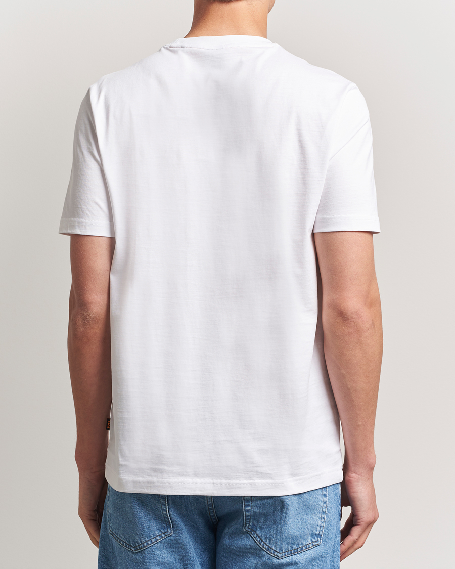 Hombres | Camisetas | BOSS ORANGE | Dunetrace Printed Crew Neck T-Shirt White