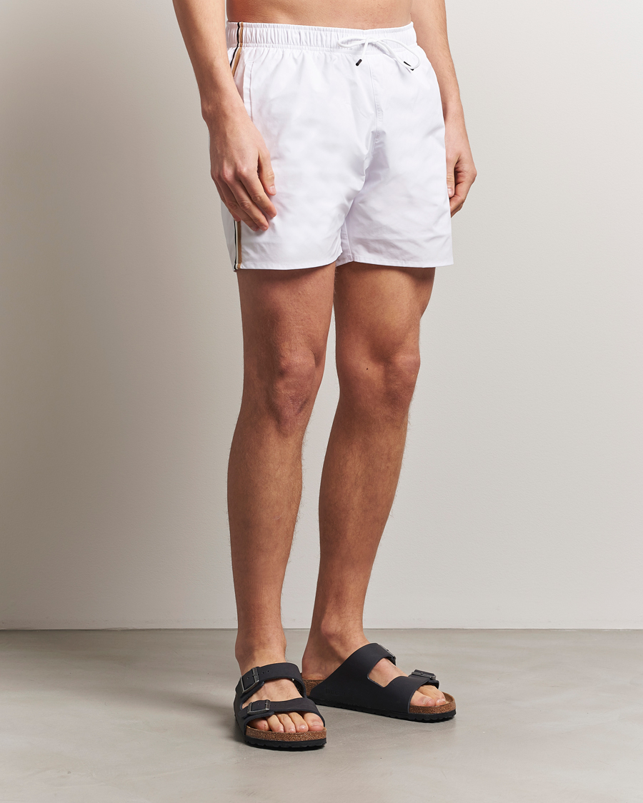 Hombres | Bañadores | BOSS BLACK | Iconic Swimshort White