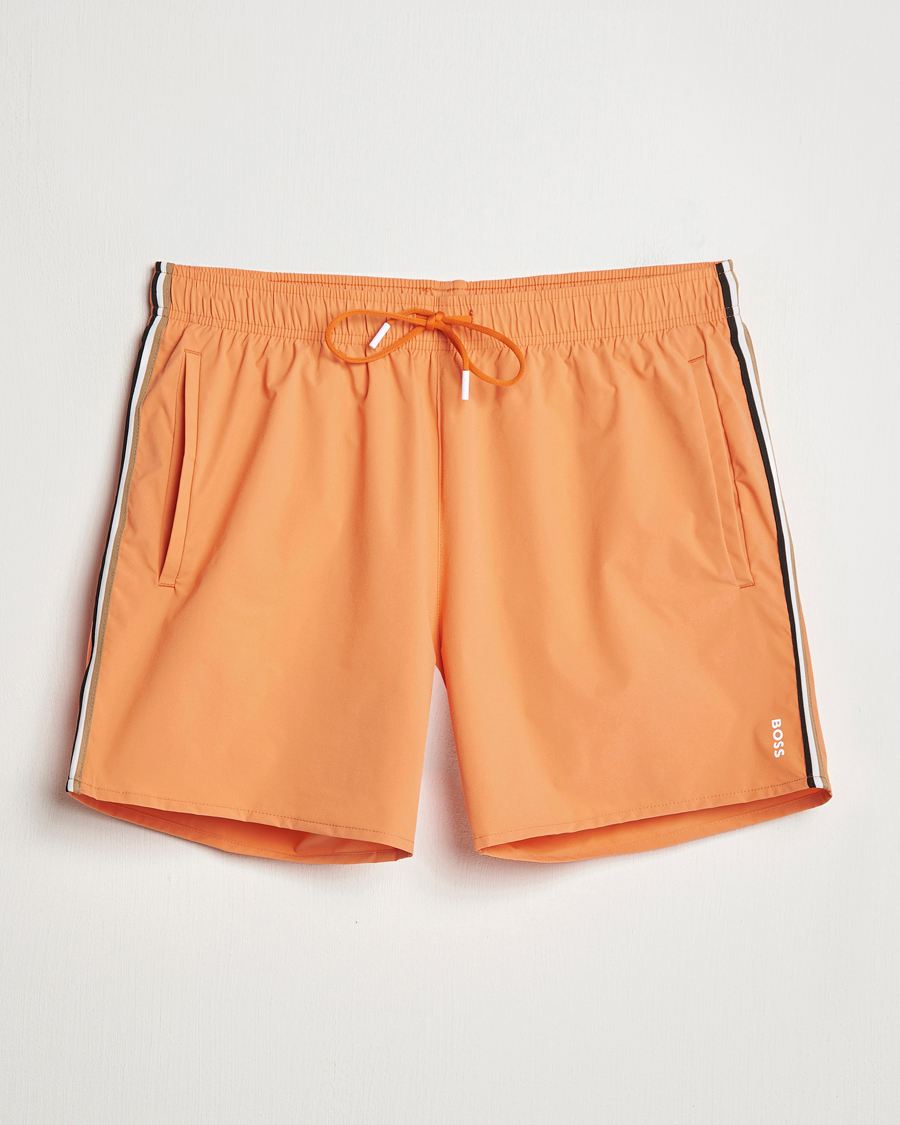 Hombres | Bañadores | BOSS BLACK | Iconic Swimshort Bright Orange