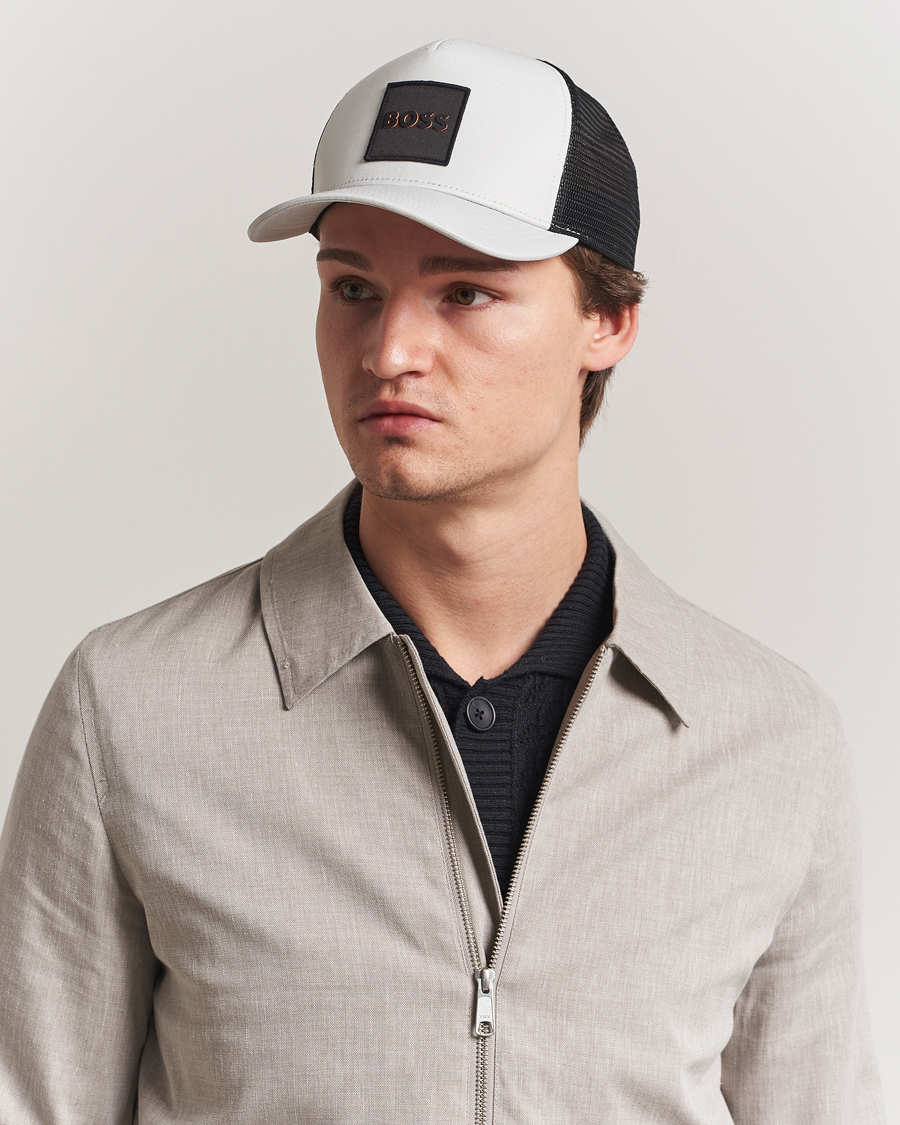 Hombres | BOSS ORANGE Elliot Trucker Cap Light Beige | BOSS ORANGE | Elliot Trucker Cap Light Beige