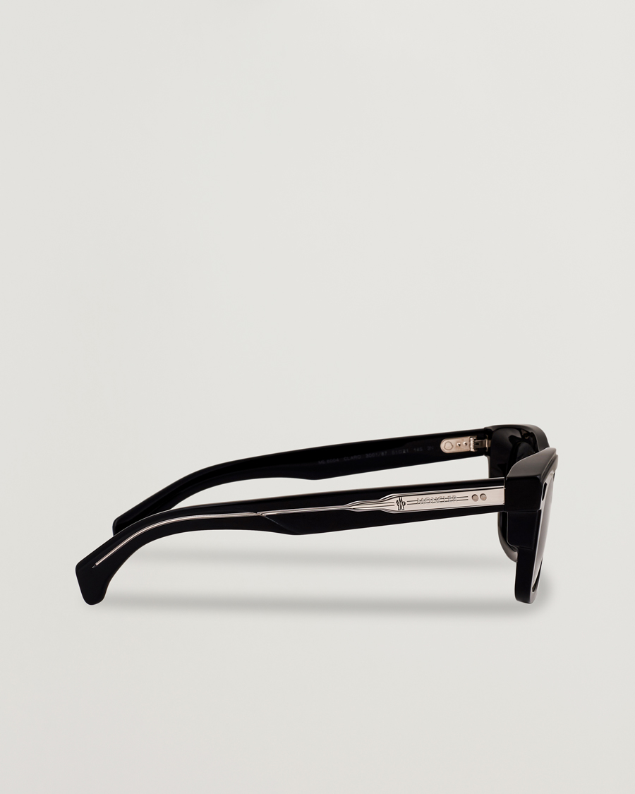 Hombres | Moncler Lunettes Claro Sunglasses Shiny Black | Moncler Lunettes | Claro Sunglasses Shiny Black