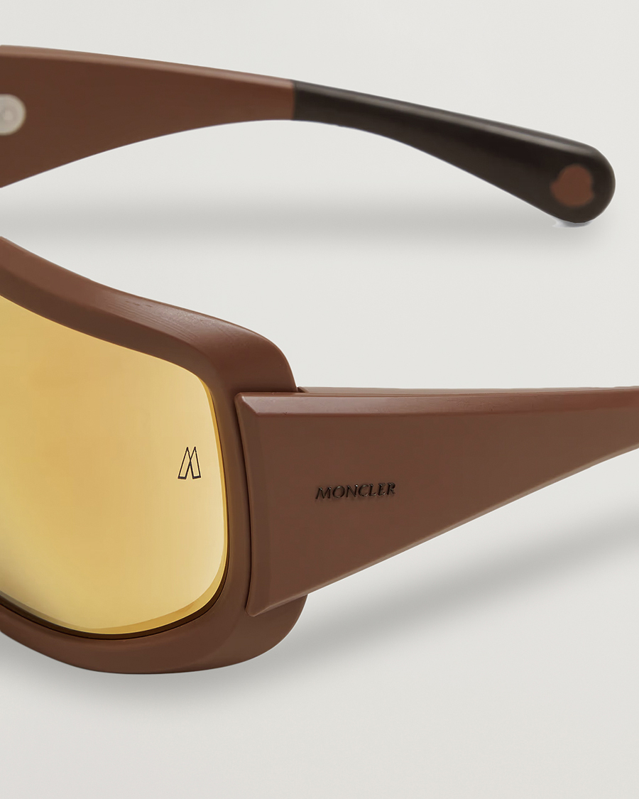 Hombres | Gafas de sol | Moncler Lunettes | Snowseeker Sunglasses Matte Brown
