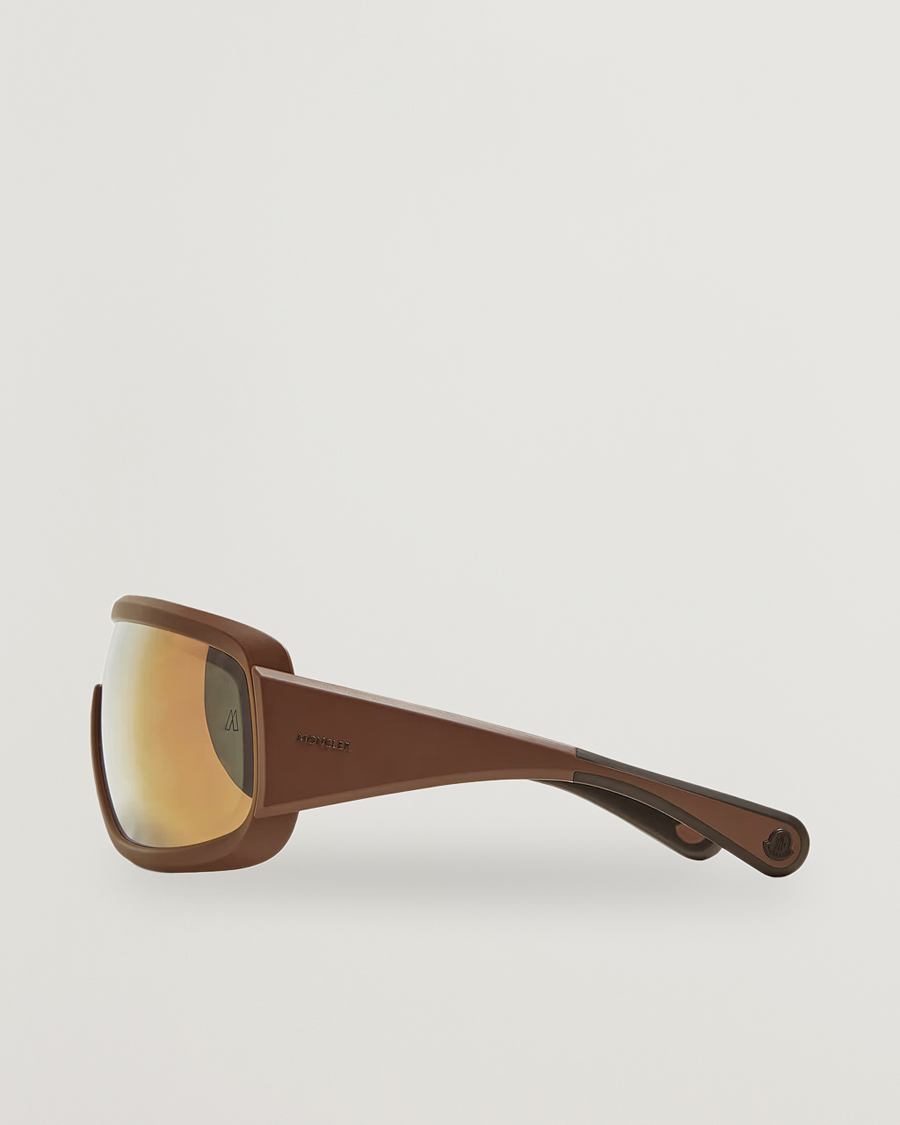 Hombres | Gafas de sol | Moncler Lunettes | Snowseeker Sunglasses Matte Brown