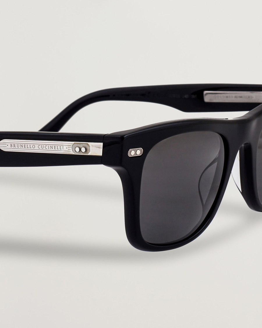 Hombres | Gafas de sol | Brunello Cucinelli | Mr.Brunello Sunglasses Nero