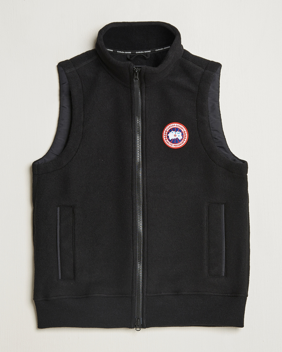 Hombres | Abrigos y chaquetas | Canada Goose | Mersey Fleece Vest Black