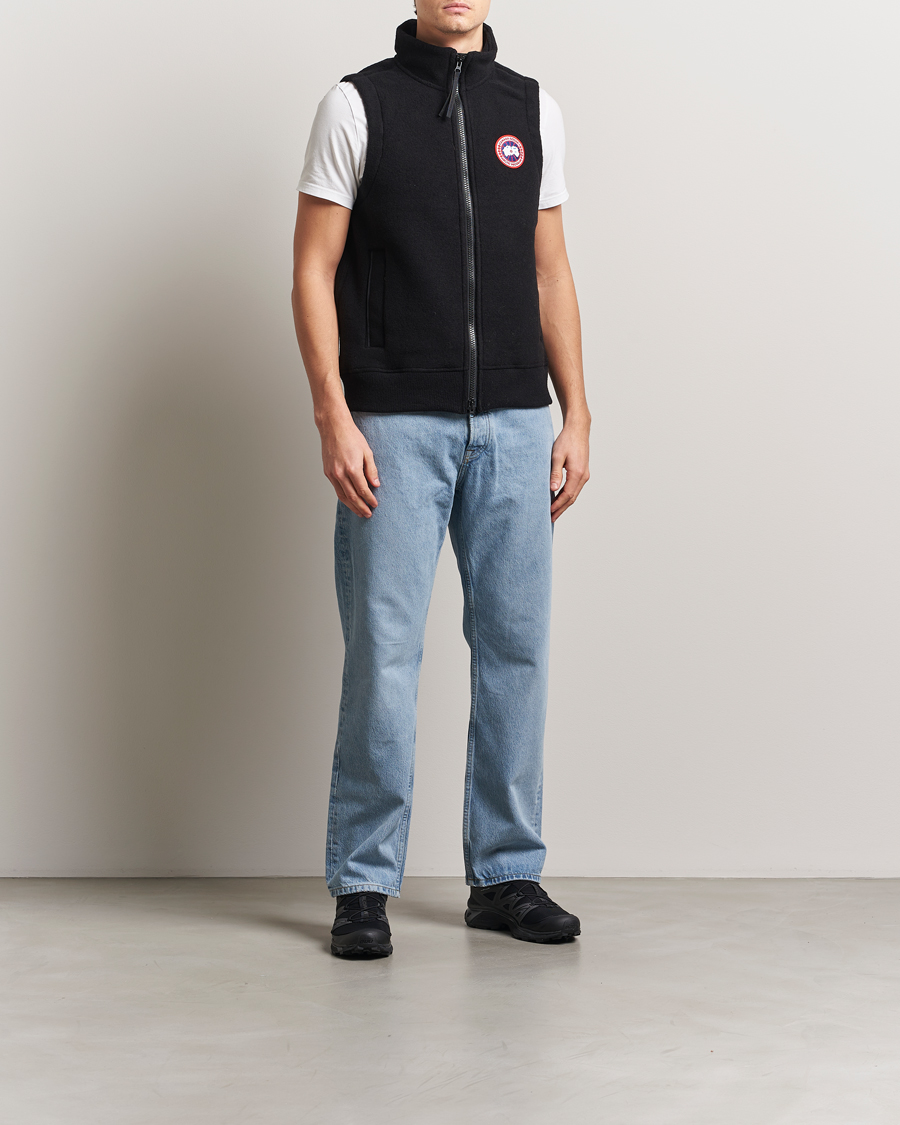 Hombres | Abrigos y chaquetas | Canada Goose | Mersey Fleece Vest Black