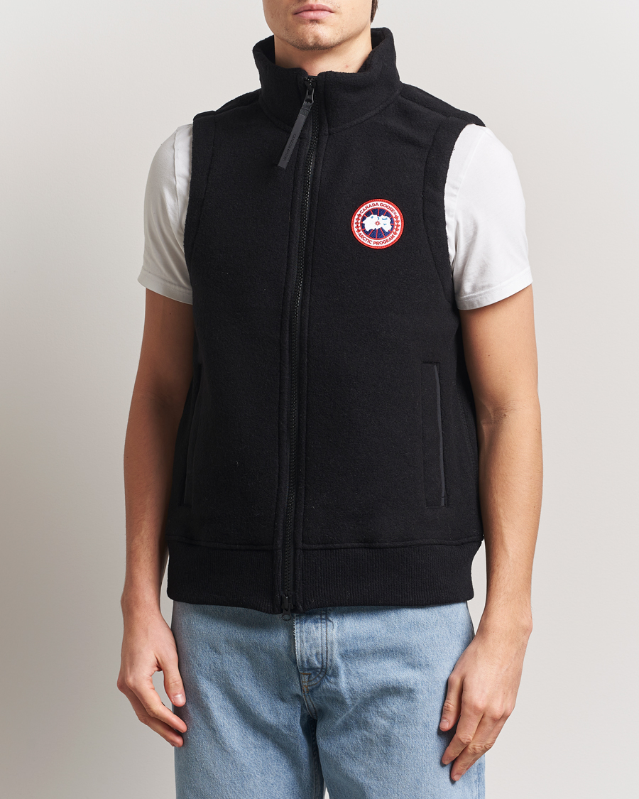 Hombres | Abrigos y chaquetas | Canada Goose | Mersey Fleece Vest Black