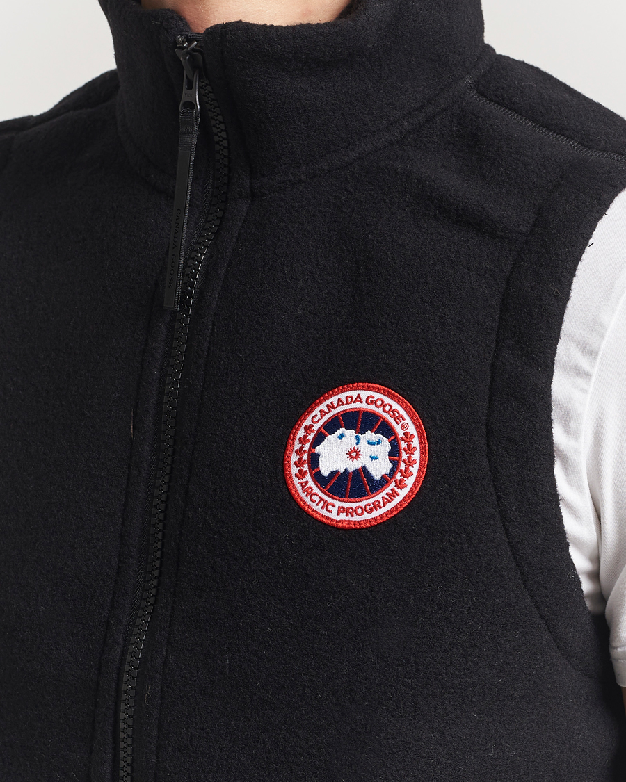 Hombres | Abrigos y chaquetas | Canada Goose | Mersey Fleece Vest Black