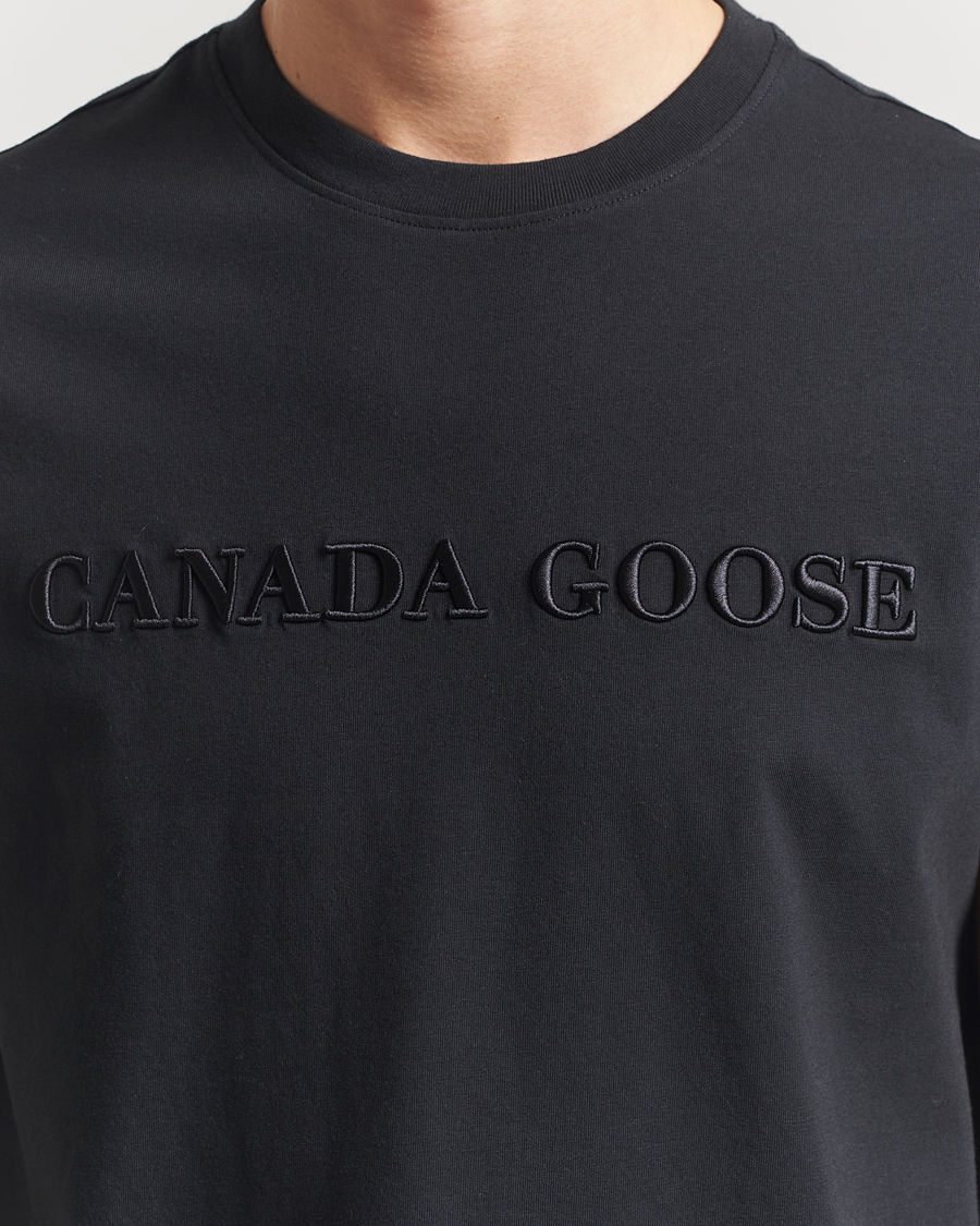Hombres | Camisetas | Canada Goose | Emersen T-Shirt Black