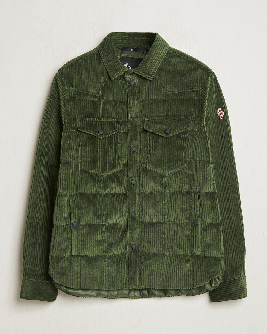 Hombres | Abrigos y chaquetas | Moncler Grenoble | Gelt Corduroy Shirt Jacket Military