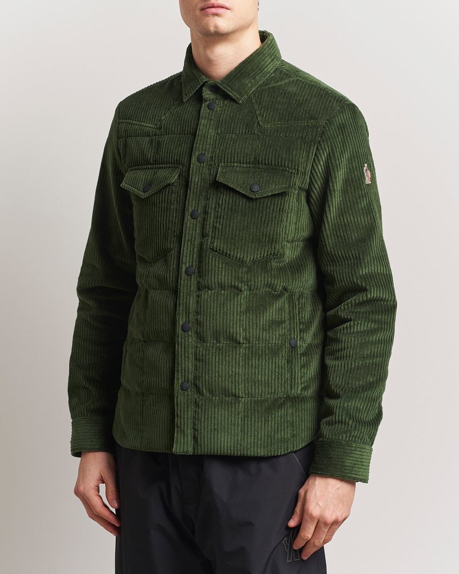 Hombres | Abrigos y chaquetas | Moncler Grenoble | Gelt Corduroy Shirt Jacket Military
