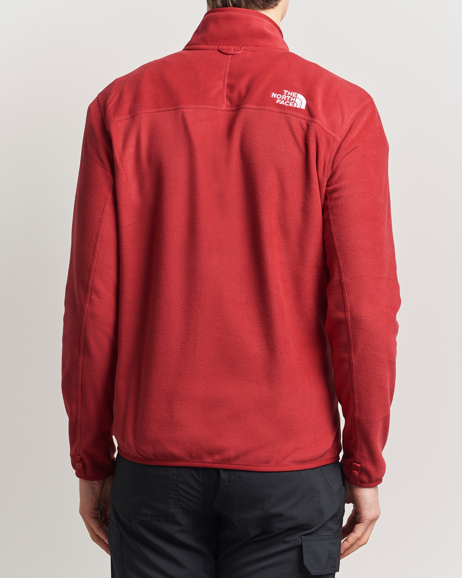 Hombres | Jerséis y prendas de punto | The North Face | Glacier Full Zip Fleece Garnet Red